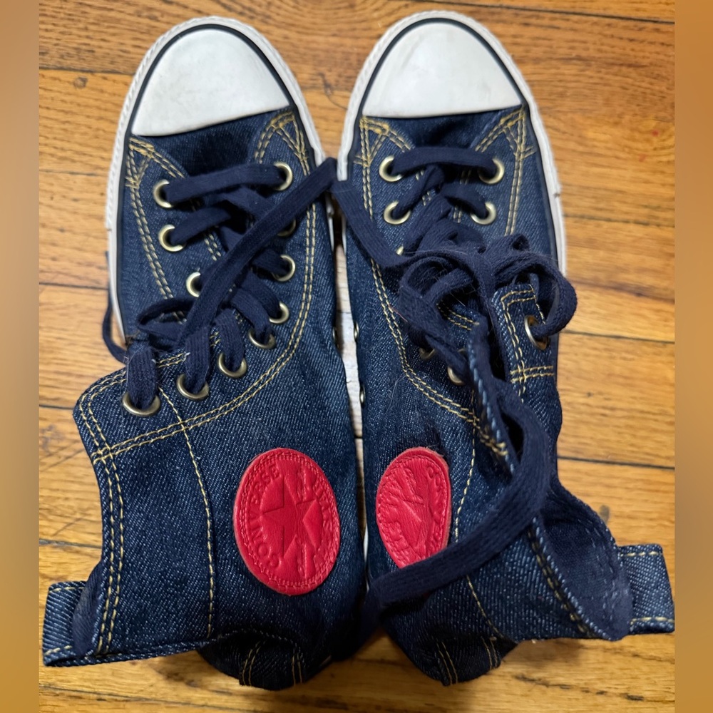 Converse Denim High-Top Sneakers women size 9